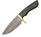 Image of Damascus Hunter Horn Handle Fixed Blade Knife