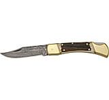Image of Damascus Filework Hunter Folder Knife