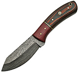 Image of Damascus SkinnerMicarta Fixed Blade Knife