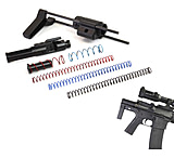 Dead Foot Arms Subcompact Weapon 2.5in Stock for Rifle Caliber AR Platform Rifles Gen 2, Black Anodized, 80030