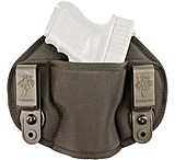 DeSantis Vanquisher IWB Nylon Holster, Fits Most Medium to Large Autos and Small Revolvers, Ambidextrous, Nylon, Black, M71BJG2Z0