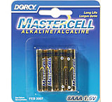 Image of Dorcy AAA Mastercell Alkaline Batteries - 8 Per Card 41-1638