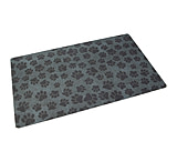 Image of Drymate Pet Bowl Place Mat, Paw Stripe