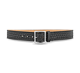 Image of DutyMan 1-3/4inch Basketweave Leather Garrison Belt With Nickel Buckle DTY-1621-34-9031