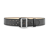 Image of DutyMan 2-1/4inch High-gloss Leather Sam Browne 2-row Stitch Duty Belt With Nickel Buckle DTY-1031-34-9001