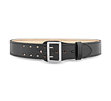 Image of DutyMan 2-1/4inch Plain Leather Sam Browne 2-row Stitch Duty Belt With Nickel Buckle DTY-1011-44-9001