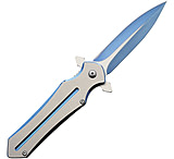 Image of ElitEdge Two-Tone Blue 3.5in A/O Folding Knife