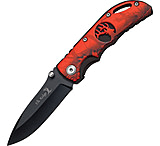 Image of Elk Ridge Linerlock Knife w/ Red Camo Handle