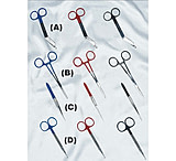 Image of EMI Colormed Splinter Forceps Blu