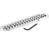Image of Evolution Gun Works Silver Browning A-Bolt Long Action Picatinny Rail Scope Mount 0 MOA
