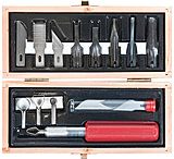 Image of Excel Blades Woodworking Fixed Blade Knife Set