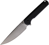 Image of Ferrum Forge Knife Works Lackey XL Fixed Blade Black FF008B