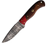 Image of FH Knives Damascus 3.75in Fixed Blade Knife