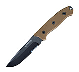 Image of First Edge Thruster Field Fixed Blade Knife Serrated Edge