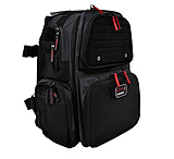 GPS Executive Range Backpack w/5 Handgun Cradle, Gray, GPS-1812BPG
