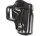 Galco Avenger Belt Leather Holster, Glock 19/Glock 23/Glock 32/Glock 36/CZ P-10 C/Glock 45/Glock 19X/Palmetto State Armory Dagger, Right Hand, Plain, Black, AV226B