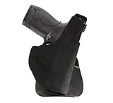 Galco Paddle Lite Handgun Leather Holster, Ruger LC9 w/ Crimson Trace CTC Laserguard/Ruger LC9 w/ LaserMax, Right Hand, Plain, Black, PDL656B