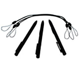 Image of General Dynamics Stylus With Tether - 6-Pack