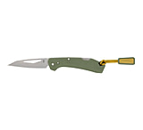 Image of Gerber Lst Mini Linchen Green 1.9in Plain Satin Modified Wharncliffe