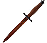 Image of Gil Hibben Shadow Dagger Hellfyre 7.25 in Damascus steel Fixed Blade Knife