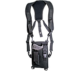 GrovTec US Trail Pack Holster, 4 1/2 - 5in Barrel Large Semi-Auto, Right Hand, Plain, Black, GTHL14905R