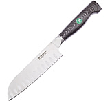 Image of Hen &amp; Rooster Santoku Black G10 Knife