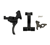 HIPERFIRE XAK T1 Tabbed Flat Single-Stage AK Trigger, 2lb Pull Weight, Black, XAKT1