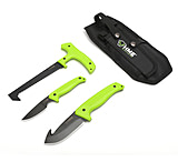 Image of HME Products 3 Piece Field Dress Fixed Blade Knife Kit
