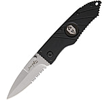Image of Hoffner Knives Flatline Linerlock Black Folding Knife