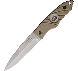 Image of Hoffner Knives Hand Spear Khaki Fixed Blade Knife