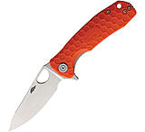 Image of Honey Badger Knives Medium Leaf Linerlock Orange
