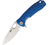 Image of Honey Badger Knives Small Leaf Linerlock Blue