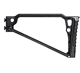 Image of JMac Customs TS-8RP 8in Triangle Stock w/Rise and Rubber Butt Pad