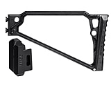 Image of JMac Customs TS-8RP Stock 5.5mm Folding Aks w/Rubber Butt Pad