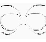 Image of Julbo Optical Clip w/ Clear Rx Prescription Lenses for Revolution Goggles