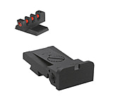 Kensight Bomar BMCS Adjustable Target 1911 Rear Night Sight w/Rounded Blade, Black, 930-003