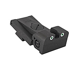 Image of Kensight Bomar BMCS Tritium Adjustable Rear Night Sight w/Arctic White Outlines