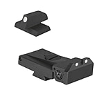 Image of Kensight LPA TRT Arctic White Dot Beveled Serrated Blade Adjustable Target 1911 Rear Sight
