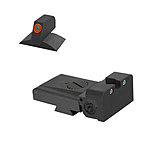 Image of Kensight LPA TRT Serrated Rounded Blade Tritium Adjustable Rear Night Sight