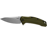 Image of Kershaw Link Olive Stonewashed Assisted Folding Knife by Kershaw Originals