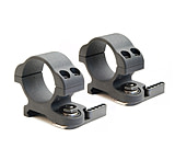 LaRue Tactical Ultra-Low QD Scope Mount Rings, 30mm, Black, LT719