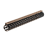 Image of Leapers Keymod AR15 15" SS Rail, Black/Bronze MTU019SSKZ2