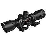 Leapers UTG Crossbow Scope, 4x32mm, 1in Tube, Pro 5-Step RGB Reticle, QD Rings, Black, SCP-M4CR5WQ