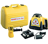 Image of Leica Geosystems Rugby 100LR General Construction Laser Package w/ Rod-Eye Pro Sensor &amp; Alkaline Batteries 733621