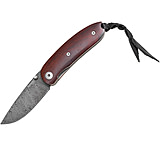Image of Lionsteel Mini Damascus Linerlock Folding Knife