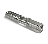 Lone Wolf Arms AlphaWolf Pistol Slide w/Stainless Steel 23 Machining, Glock 19 Gen3, 9mm, Raw Stainless, AW-SLIDE19-G3-SS23