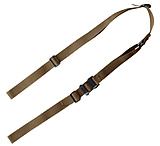 Image of Magpul MAG1312-COY MS1 Lite Sling Coyote Nylon 48"- 60" OAL Rifle