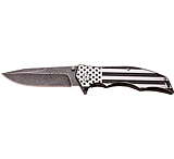 Image of MTech Folding Knife w/ Black Handle