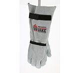 Image of MCR Safety Big Jake Full Leather Back Work Gloves, 8in Leather Extended Gauntlet Bell Cuff, Inside Double Leather Palm