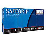 Image of Microflex Safegrip Powder-Free Latex Gloves, Microflex SG-375-L, Pack of 50